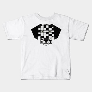 Dalmation - Geometric Abstract Kids T-Shirt